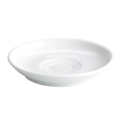 Plato apilable triple para tazas de café Iris Ø 14 cm || 12 Unidades