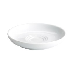 Plato triple para tazas café y té cónica Roma Ming Ventana || 12 Un.