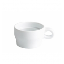 Taza café cortado apilable porcelana Blanco 10cl. ALPES 7x4.5 cm. B4118R (12 unidades)