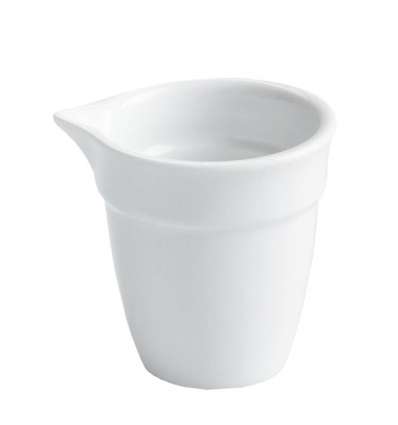 Lechera porcelana Blanco Thames 5.5cl. Ø 5.5x6cm. B4147 (72 unidades)