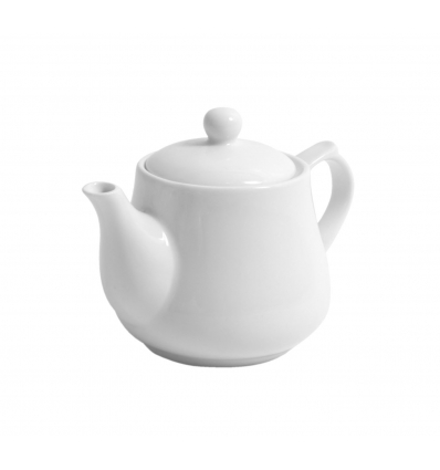 Tetera porcelana Blanco 20cl. 13x8x9cm Bella. B4243 (24 unidades)