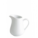 Lechera mini porcelana Blanco Leia 2.5 CL. 5.5X5.5 CM.. B872 (400 unidades)