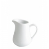 Lechera mini porcelana Blanco Leia 2.5 CL. 5.5X5.5 CM.. B872 (400 unidades)