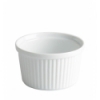 Ramequín apilable porcelana Blanco estriado Evos 8X4.5 CM.. B2036R RAMEQUIN (120 unidades)