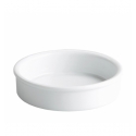 Plato degustación aperitivo con forma redonda para crema catalana porcelana Blanco Ø12X3 CM.. B2240V (120 unidades)