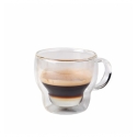 Taza café capuccino doble pared vidrio borosilicato Uranus 23cl. Ø 8.5x8 cm. B803004 (6 unidades)