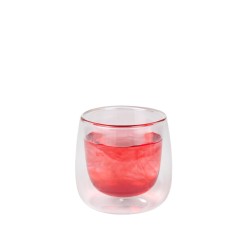 B803011 & VASO LICOR BOROSILICATO 10cl. ø6x6.5cm "APOLLO"  6 UNIDADES