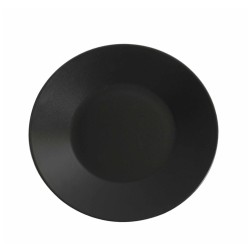 Plato llano stoneware Negro The Reserve Ø 25x2.7 cm. B2980 (6 unidades)