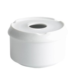 Cenicero de agua redondo porcelana Ø 8.5X6 CM. B1184V (48 unidades)