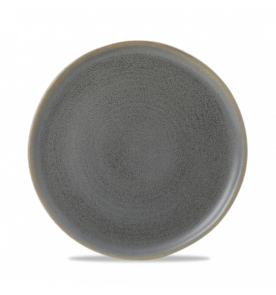 Plato llano vitroporcelana Evo Granite 25,2 cm. Dudson EVOGFP251 (6 unidades)