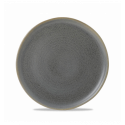 Plato llano vitroporcelana Evo Granite 25,2 cm. Dudson EVOGFP251 (6 unidades)