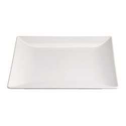 Plato llano cuadrado stoneware Ming II 26x26x2.5 cm. B2765 (6 unidades)