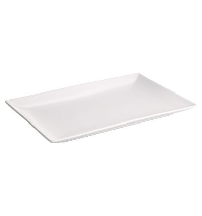 Fuente rectangular stoneware Ming II 34x22x2.5cm. B2767 (6 unidades)