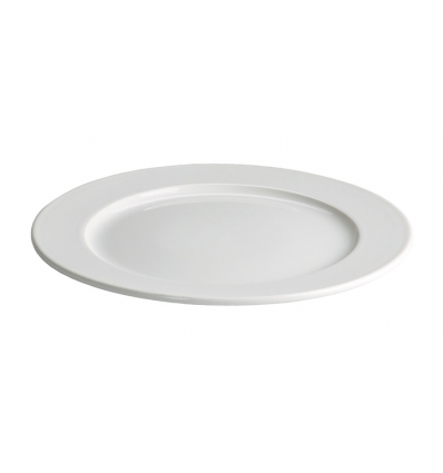 Plato llano porcelana Blanco Vigo 27 CM. B2679 (6 unidades)