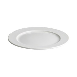 Plato llano porcelana Blanco Vigo 24 CM. B2680 (6 unidades)