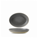 Plato hondo oval vitroporcelana Evo Granite 26.7x19.7 cm. Dudson EVOGDO261 (6 unidades)