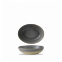 Plato hondo oval vitroporcelana Evo Granite 21.6x16.4 cm. Dudson EVOGDO211 (6 unidades)