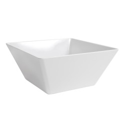 Bol cuadrado melamina Ming Ventana 30x30x13.5 cm. B885066 (3 unidades)