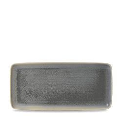 Bandeja de vitroporcelana rectangular Evo Granite 36x17.1 cm. Dudson EVOGRT361 (4 unidades)
