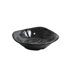 Bol cuadrado con pico melamina Blanco Mamba 12.7x12.7x3.2 cm. B885091R (48 uds)