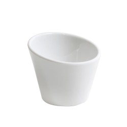 Bol inclinado melamina Blanco Quartier 10x9.8x8.7 cm. B885131R (12 unidades)
