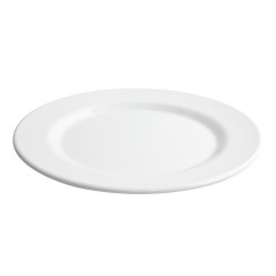 Plato presentación melamina Blanco Bavaro Ø 31 cm. B885182R (12 unidades)