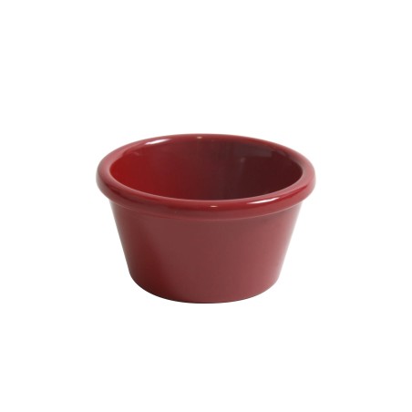 Ramequín cónico melamina Rojo Clix 7.7x4.1cm. B885245R  (72 unidades)