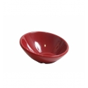 Bol inclinado melamina Rojo 9.8x4.4 cm. B885254R (6 unidades)