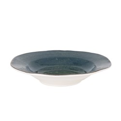 Plato hondo melamina Azul Tivoli Moss Ø 23x4 cm. B885378B (6 unidades)