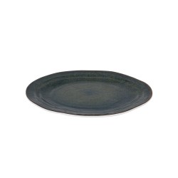 Bandeja rectangular melamina Azul Tivoli Moss Ø25x19x2 cm. B885388B (6 unidades)