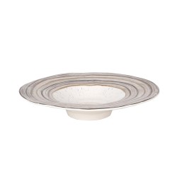 Plato risotto melamina Marrón suave Tivoli Antiguo Ø 27x5.5 cm (6 unid.)