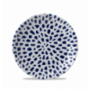 Plato postre coupe redondo vitroporcelana Terrazzo Blue 21,7 cm. Dudson TZBLEVP81 (12 unidades)