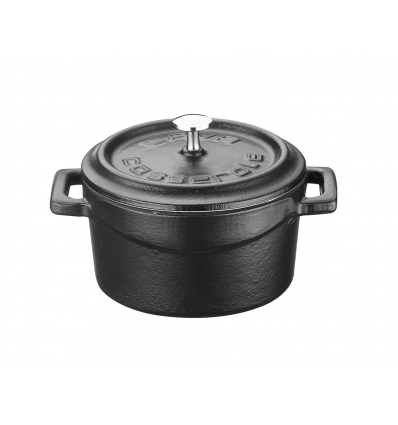 Cocotte mini redonda con asas y tapa de hierro fundido 12cm 56cl . P635048 (12 unidades)