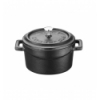 Cocotte mini redonda con asas y tapa de hierro fundido 12cm 56cl . P635048 (12 unidades)