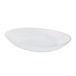 Bol redondo de vidrio Bohai 28x18x5 cm. B858006 (12 unidades)