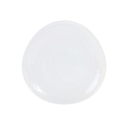 Plato llano degustación alabastro Pasiego 26x2 cm. B858011 (12 unidades)