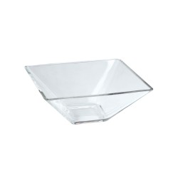 Bol cuadrado mini vidrio Ming Ventana 8X8X4.5 CM. B3177 (24 unidades)