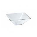 Bol cuadrado mini vidrio Ming Ventana 8X8X4.5 CM. B3177 (24 unidades)