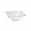 Bol cuadrado mini vidrio Ming Ventana 8X8X4.5 CM. B3177 (24 unidades)