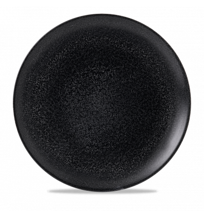 Plato llano vitroporcelana Evo Origins Midnight Black 28,8 cm. Dudson EOBKEV111 (12 unidades)