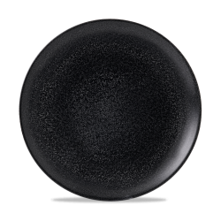 Plato llano vitroporcelana Evo Origins Midnight Black 26 cm. Dudson EOBKEV101 (12 unidades)