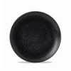 Plato postre vitroporcelana Evo Origins Midnight Black 21,7 cm. Dudson EOBKEVP81 (12 unidades)