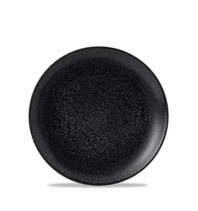 Plato pan vitroporcelana Evo Origins Midnight Black 16,5 cm. Dudson EOBKEVP61 (12 unidades)