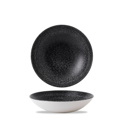 Bol para ensalada vitroporcelana Evo Origins Midnight Black 18,2 cm. Dudson EOBKEVB71 (12unidades)
