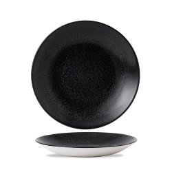 Plato hondo vitroporcelana Evo Origins Midnight Black 28,1 cm. Dudson EOBKPD271 (12 unidades)