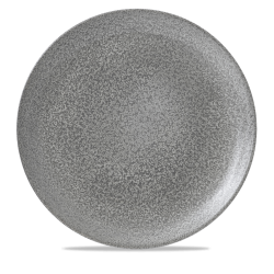 Plato llano vitroporcelana Origins Grey 28,8 cm. Dudson EOGYEV111 (12 unidades)