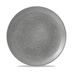 Plato llano vitroporcelana Origins Grey 26 cm. Dudson EOGYEV101 (12 unidades)