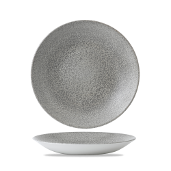 Plato hondo vitroporcelana Origins Grey 28,1cm. Dudson EOGYPD271 (12 unidades)