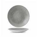 Plato hondo vitroporcelana Origins Grey 28,1cm. Dudson EOGYPD271 (12 unidades)