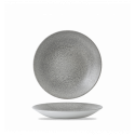 Plato hondo vitroporcelana Origins Grey 25,5cm. Dudson EOGYPD251 (12 unidades)
